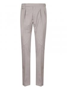 Шерстяные зауженные брюки Tagliatore, серый