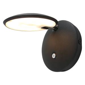 Светодиодный настенный светильник Steinhauer Zenith, железо / акриловое стекло - 1 лампа - черный