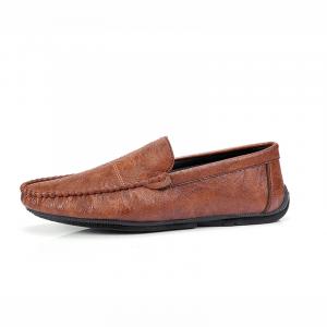 LEXON Мужские лоферы черные/коричневые/серые - коричневые, цвет Brown