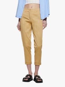Укороченные брюки-сигареты Mid Rise SISLEY, Mid Yellow