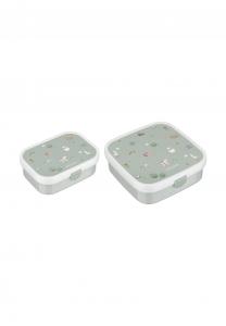 Набор ланчбоксов Mepal Campus 2025, 2 предмета, зеленый