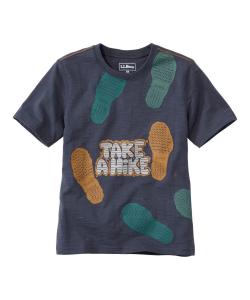 Детская футболка с принтом, светящаяся в темноте