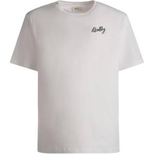 Органическая футболка с вышитым логотипом BALLY, белый