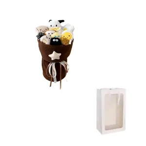 Креативная плюшевая игрушка щенок капибара высотой 35 см Beerus, белый