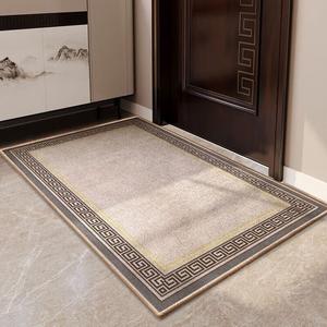 Budis Ковер 100х120 см для прихожей/ванной, не скользящий, с бархатным покрытием