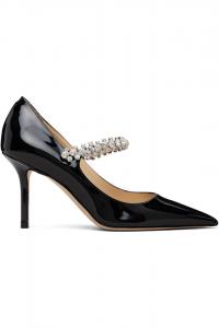 Туфли-Лодочки Bing на каблуке 85 мм Jimmy Choo, черный