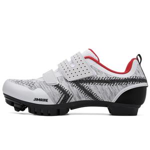 King Jinmai Серые мужские противоскользящие велотуфли с низким верхом, цвет Gray