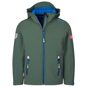 Детская куртка троллфьорд - куртка софтшелл Trollkids, мультиколор