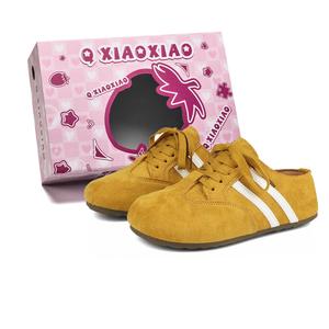 Circle small Тихие, устойчивые к запахам, износостойкие, быстросохнущие закрытые тапочки для женщин Ginger Yellow, цвет Ginger Yellow