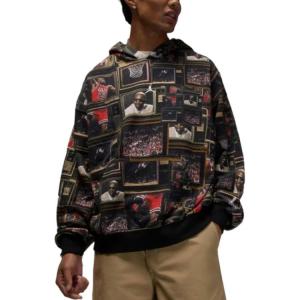 Принт худи Jordan, черный