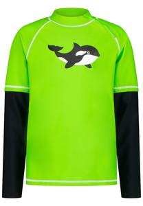 Лонгслив BECO the world of aquasports Schwimm Shirt BECO SEALIFE®, цвет grün schwarz