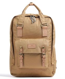 Большой рюкзак Reborn Macaroon из переработанного полиэстера Doughnut, коричневый