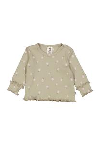 Футболка с длинным рукавом Müsli by GREEN COTTON, зеленый