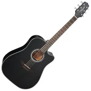 Акустическая электро-гитара Takamine GD30CE-BLK серии G, модель G30, черного цвета