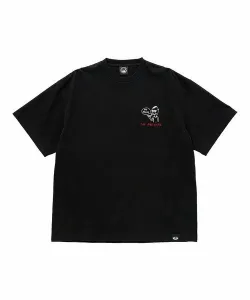 Футболка с коротким рукавом и вышивкой "Toy Machine" из плотной ткани без позерства (мужская) Select Brands, цвет Black