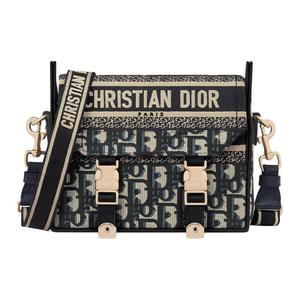 DIOR Хлопковая кроссбоди сумка женская разноцветная