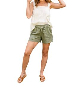 Шорты женские CY Fashion, зеленый