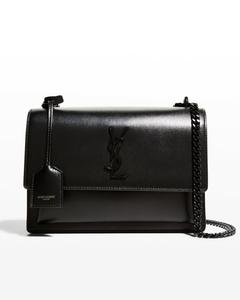 Сумка через плечо YSL Sunset среднего размера с монограммой Saint Laurent