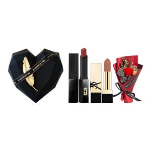 SAINT LAURENT Набор косметики Gold Bar в коробке Starry Sky Rose, легко растушевывается, матовый, стойкий