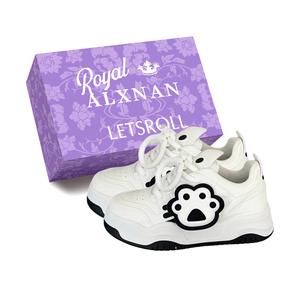 Alxnan Женские низкие повседневные туфли Black+Box, цвет Black+Box