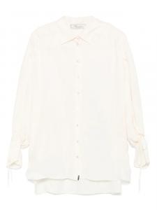 Габардиновое платье мини Blumarine, нейтральный