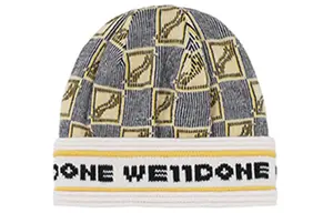 WE11DONE Шапка унисекс зеленый