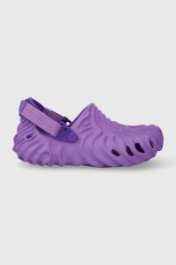 Детские шлепанцы Salehe Bembury x The Pollex Clog Crocs, фиолетовый
