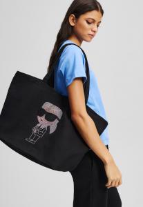 Сумка-тоут IKON KARL LAGERFELD, черный