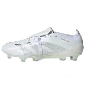 Predator 24 Elite Foldover Tongue Fg 'Pearlized Pack' Adidas, белый серебряный