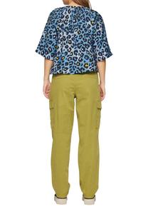 Блуза SHAPE MET ELASTISCHE ZOOM s.Oliver, светло-голубой