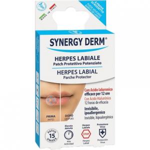Пластыри Synergy Derm Patch от герпеса на губах, 15 штук Incarose