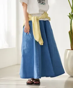 Юбка-клеш Dickies Easy Flare (джинсовая) Coen, цвет Cobalt