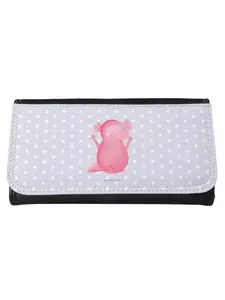 Кошелек Mr. & Mrs. Panda, серый пастельный
