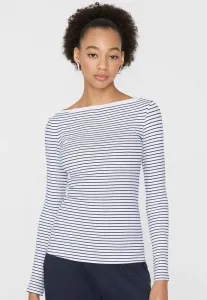 Джемпер с ребристым вырезом-лодочкой Tezenis, Blue