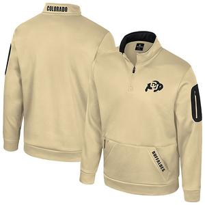 Мужская флисовая куртка mainframe quarter-zip gold colorado buffaloes Colosseum