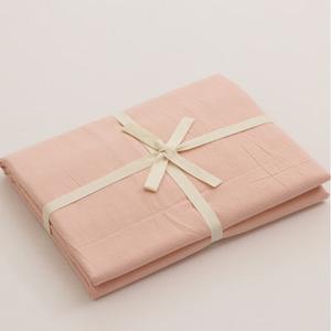 Muji Простыня односпальная 245х265 см из хлопка, цвет Jade Powder