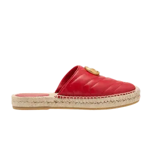 Эспадрильи Gucci Wmns Espadrilles Mule 'Double G - Hibiscus Red', красный