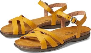 Сандалии на плоской подошве Patricia Naot, цвет Marigold Leather