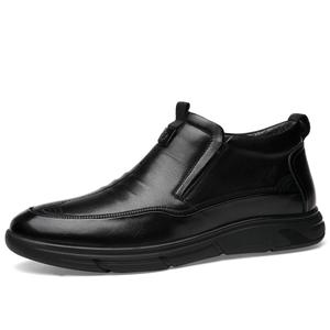 Мужские повседневные туфли FAPAI, черная шерсть