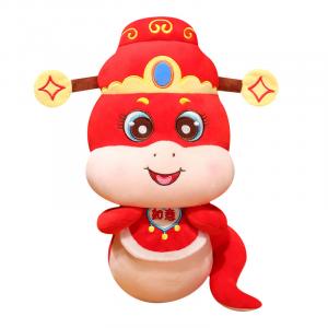 Талисман года удачи Ruyi Snake 2025 плюшевая кукла высота 20см/30см/40см MLING, Ruyi Snake