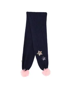 Детский синий шарф из акрила Billieblush