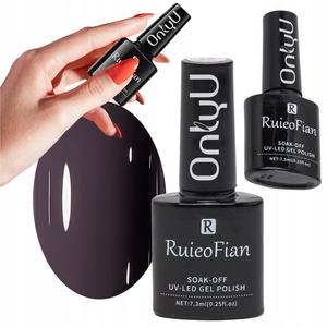 ГЛУБОКИЙ ФИОЛЕТОВЫЙ ГИБРИДНЫЙ ЛАК ДЛЯ НОГТЕЙ С ГЛЯНЦЕВЫМ ОТТЕНКОМ OnlyU/L038