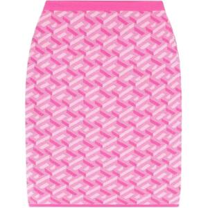 VERSACE SS23 повседневные короткие юбки Women's Pink