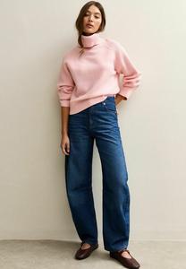Джемпер New Look RIB ROLL NECK JUMPER, Bright Pink/Light Pink