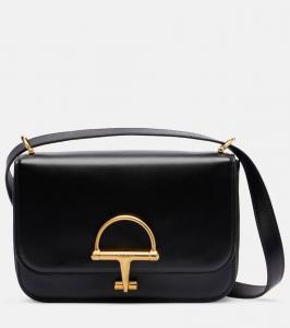 Сумка через плечо Siena Small из кожи Gucci, Black