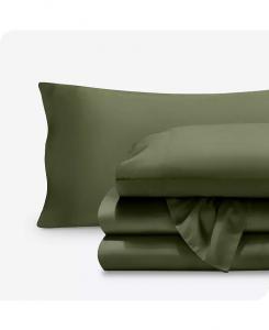 Комплект простыней TENCEL из лиоцелла, Twin XL Bare Home, зеленый