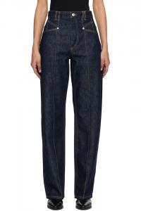 Isabel Marant Темно-Синие джинсы Drolane