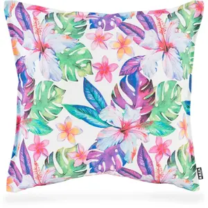 Декоративная подушка Garden 5 с разноцветными листьями, наволочка с наполнителем, 1 штука H.O.C.K., Bunt + gemustert