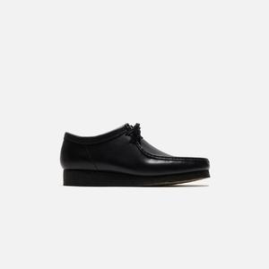 Ботинки Clarks Wallabee, цвет Black Leather