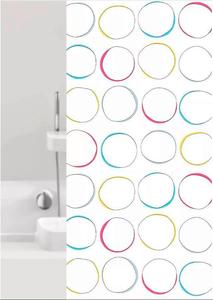 Занавеска для душа чечевица Grund, мультиколор